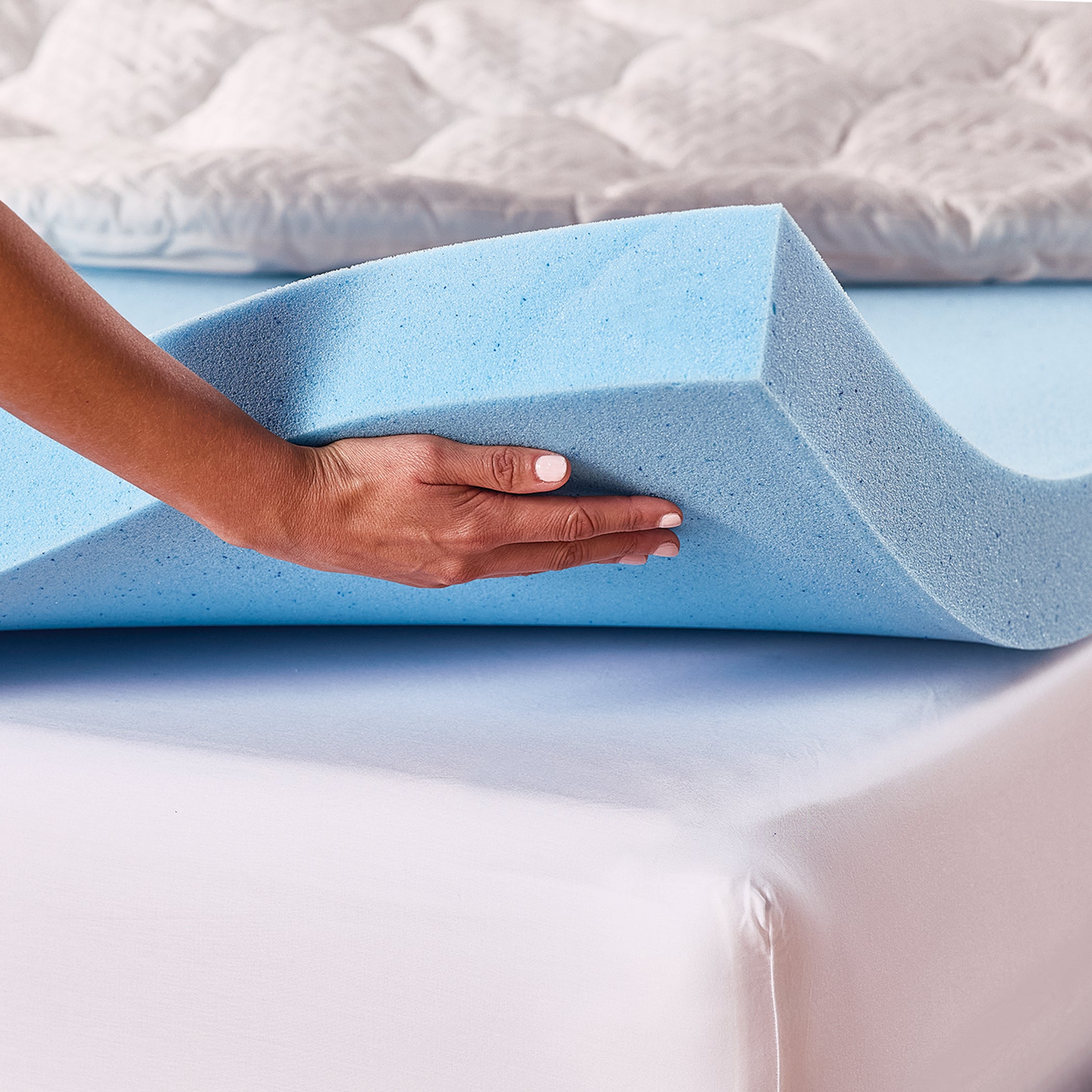 Pillow Top Plus 4" Gel Memory Foam Mattress Topper