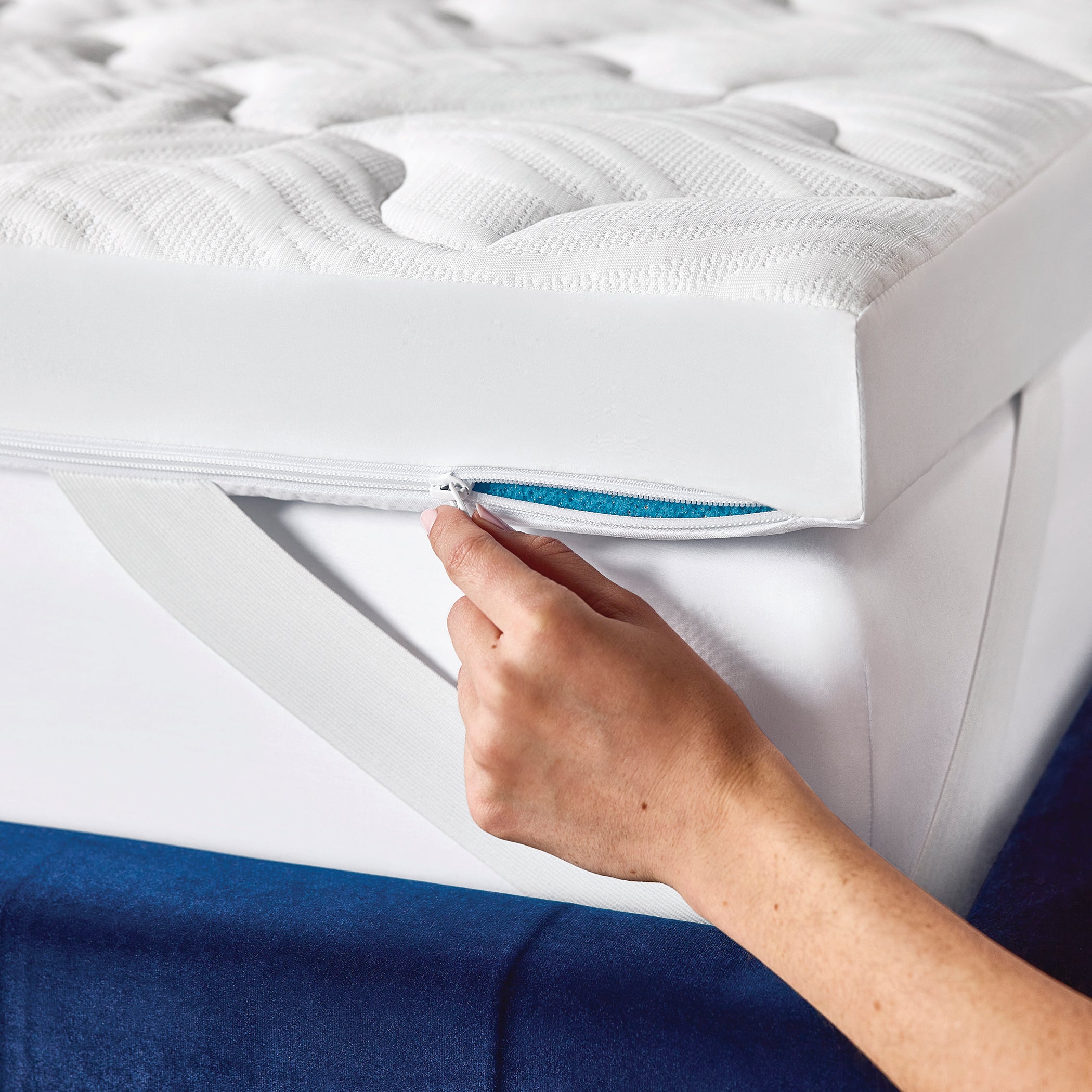 ComfortGrande Plus Advanced 3" Gel Memory Foam Mattress Topper