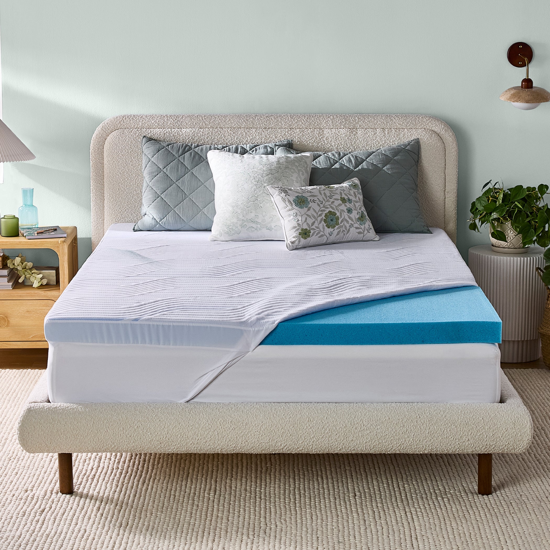 SoFresh Plus 3" Gel Memory Foam Mattress Topper