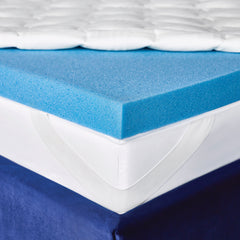ComfortGrande® Plus Advanced 3" Gel Memory Foam Mattress Topper