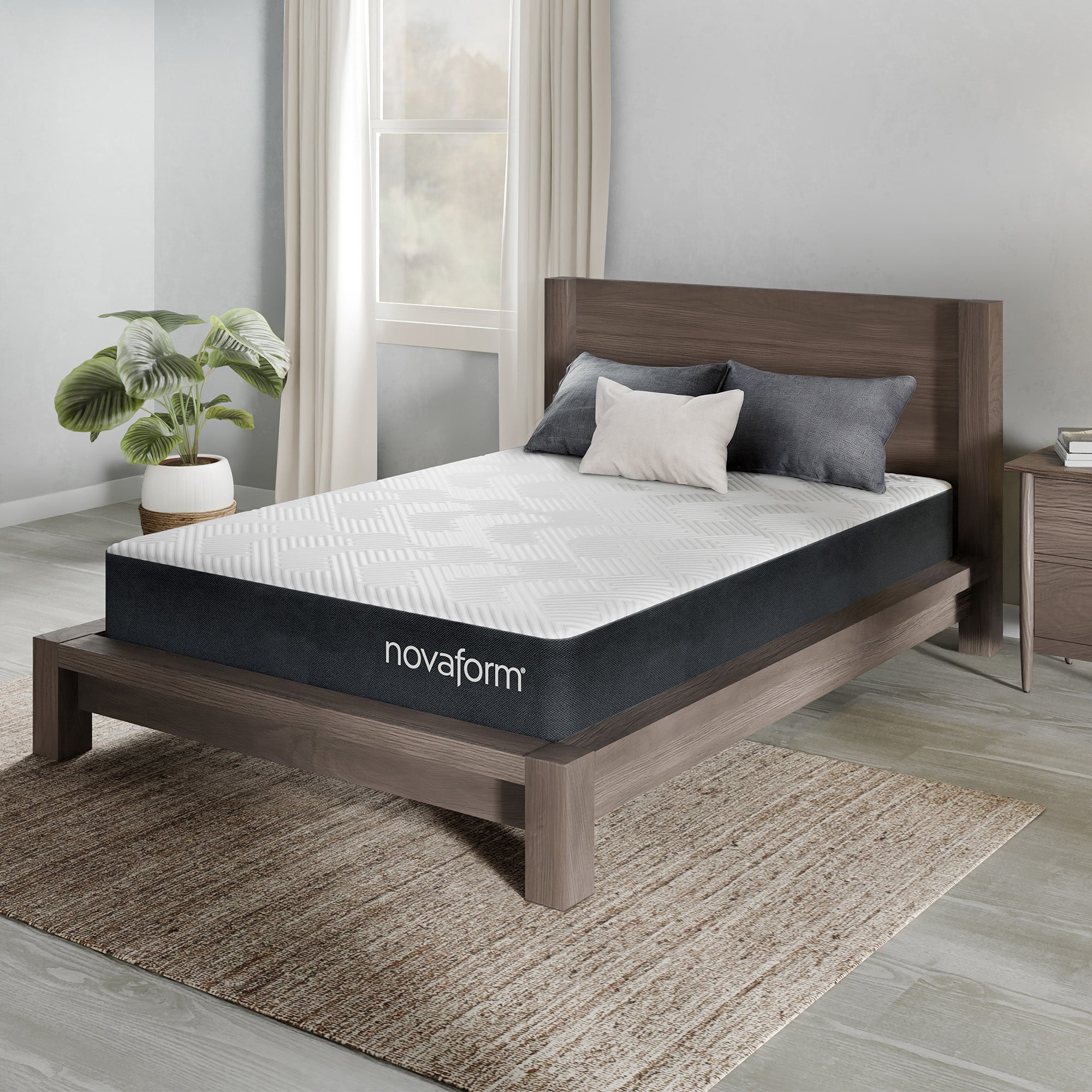 Dreamaway 8-inch Gel Memory Foam Mattress - Thumbnail 2