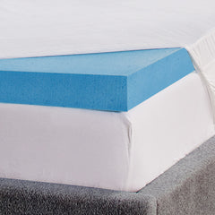 Soothing Cool® Plus 3" Gel Memory Foam Mattress Topper