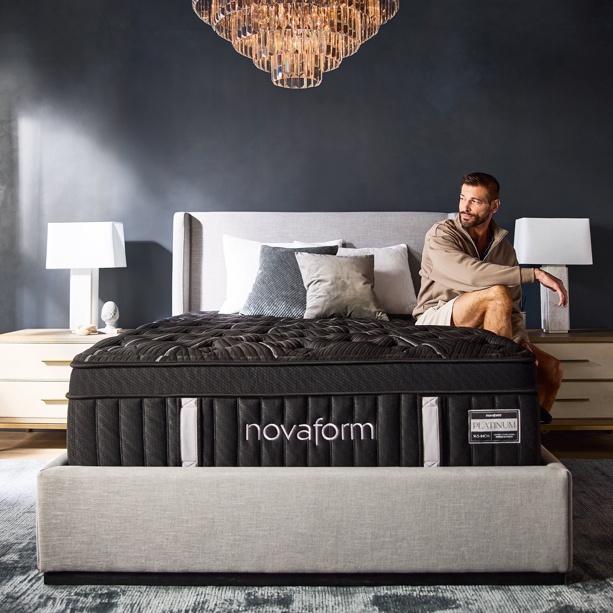 Platinum 16.5" Luxury Hybrid Mattress