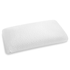 Isolated view of the Lasting Cool Gel Memory Foam Pillow featuring the ConstantCool zippered cover